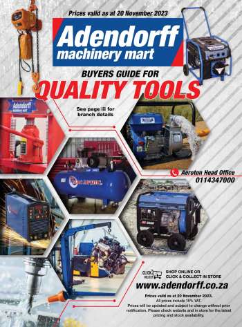 thumbnail - Adendorff Machinery Mart catalogue