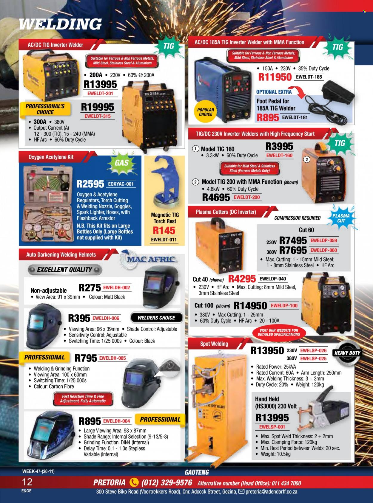 Adendorff Machinery Mart specials. Page 14