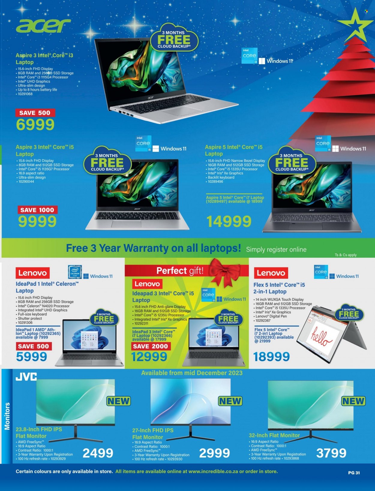 Incredible Connection specials - 01/12/2023 - 24/12/2023. Page 31