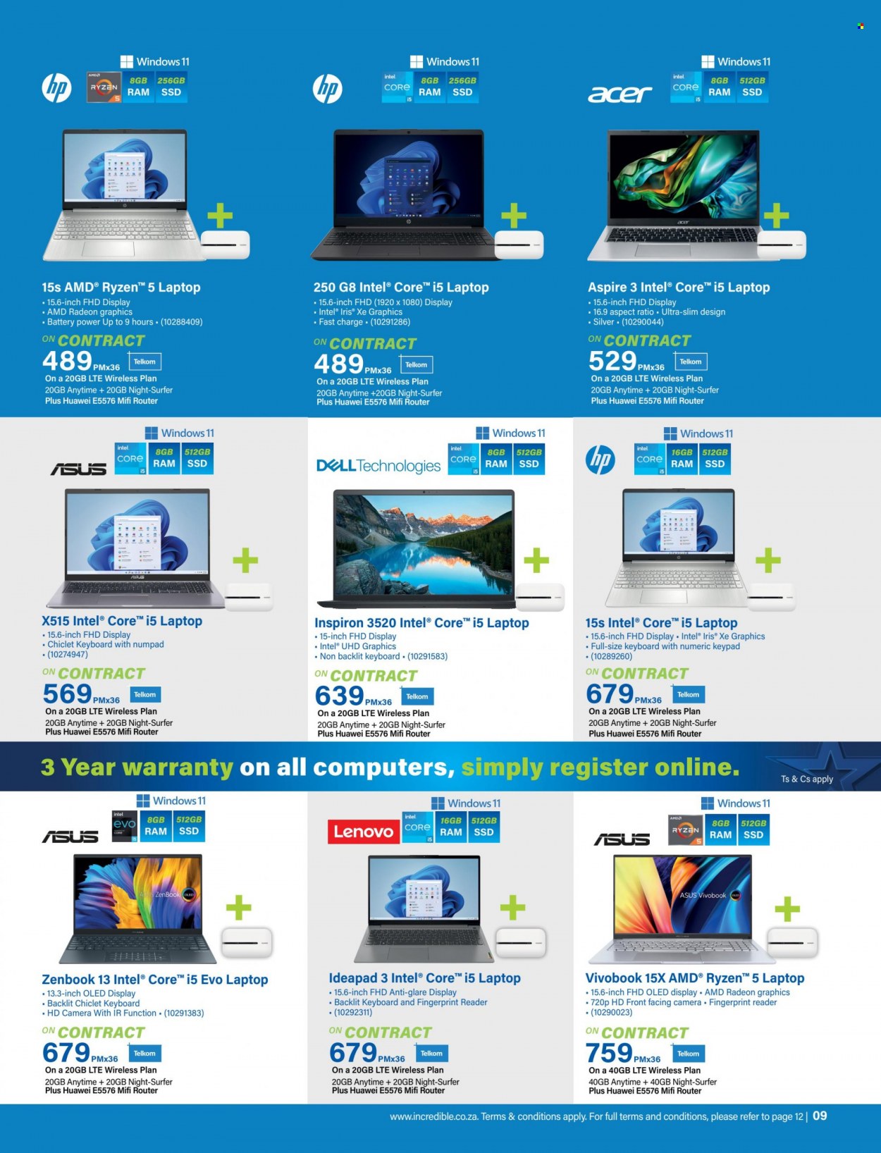 Incredible Connection specials - 01/12/2023 - 31/01/2024. Page 9