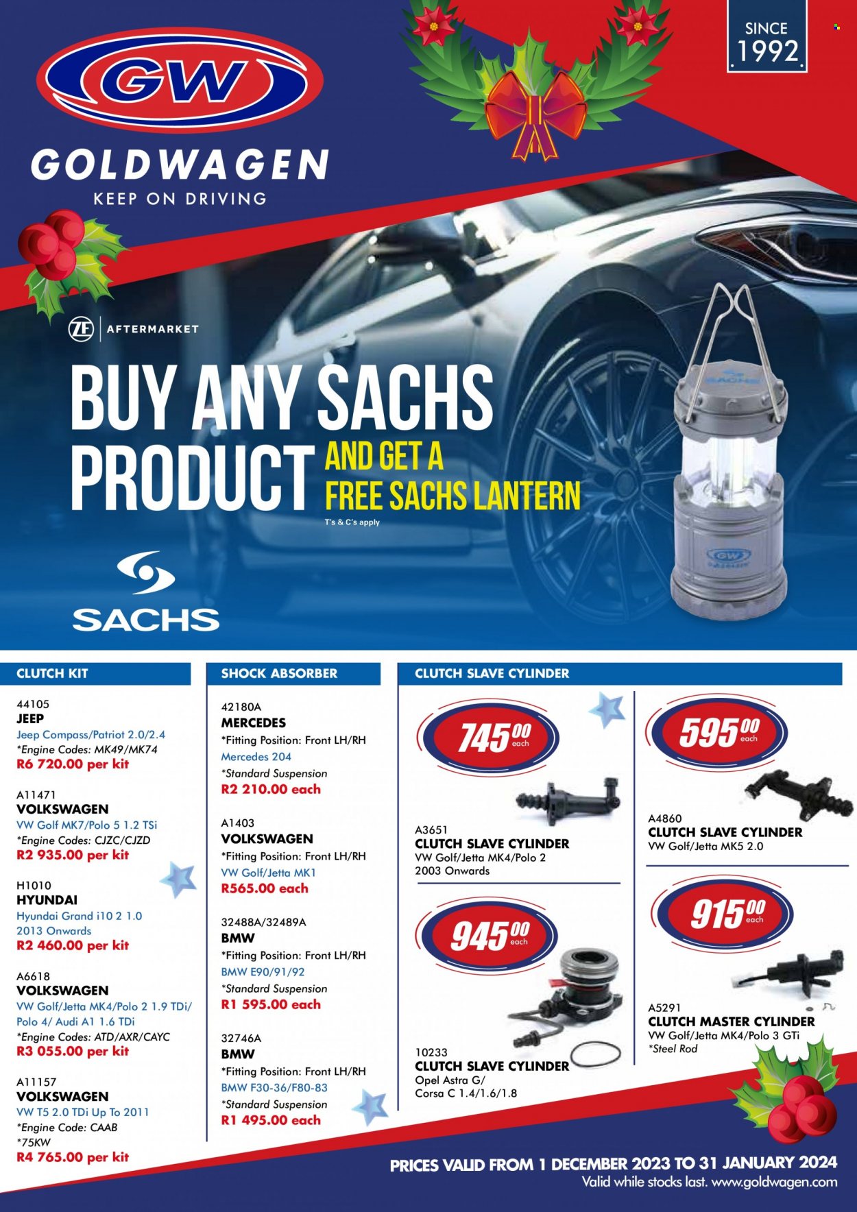 Goldwagen specials - 01/12/2023 - 31/01/2024. Page 1