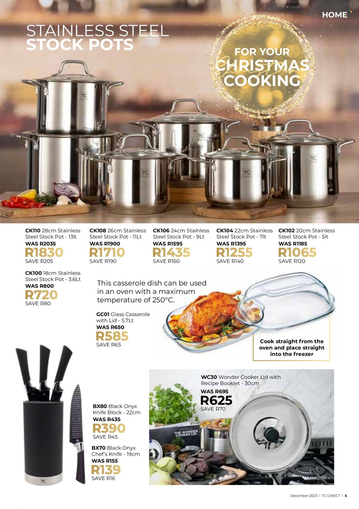 Table Charm Direct specials - 01/12/2023 - 31/12/2023. Page 5