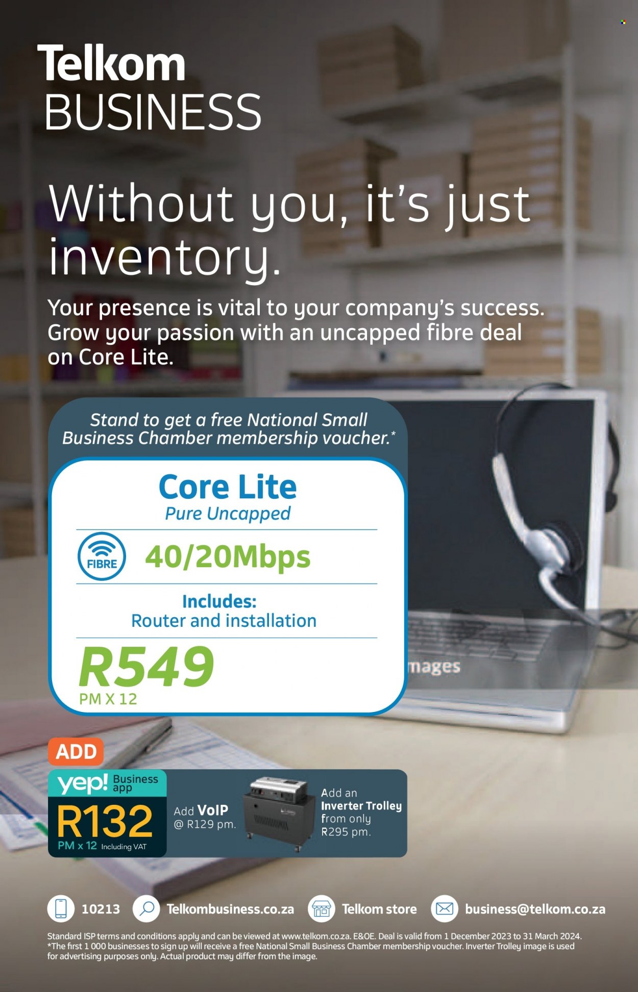 Telkom specials - 01/12/2023 - 31/03/2024. Page 1