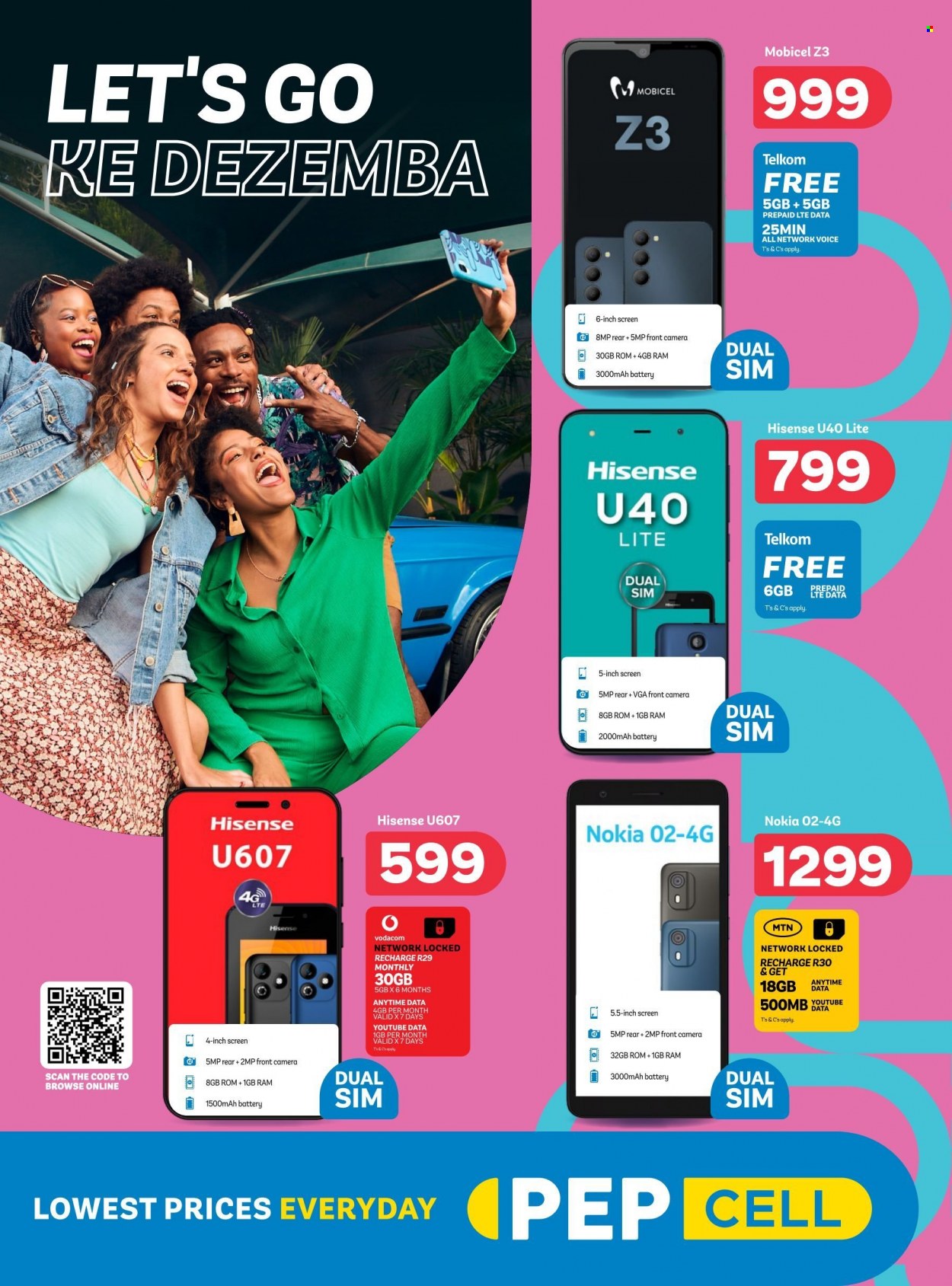 PEP CELL specials - 01/12/2023 - 25/12/2023. Page 1