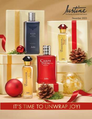 Justine catalogue  - 01/12/2023 - 31/12/2023.
