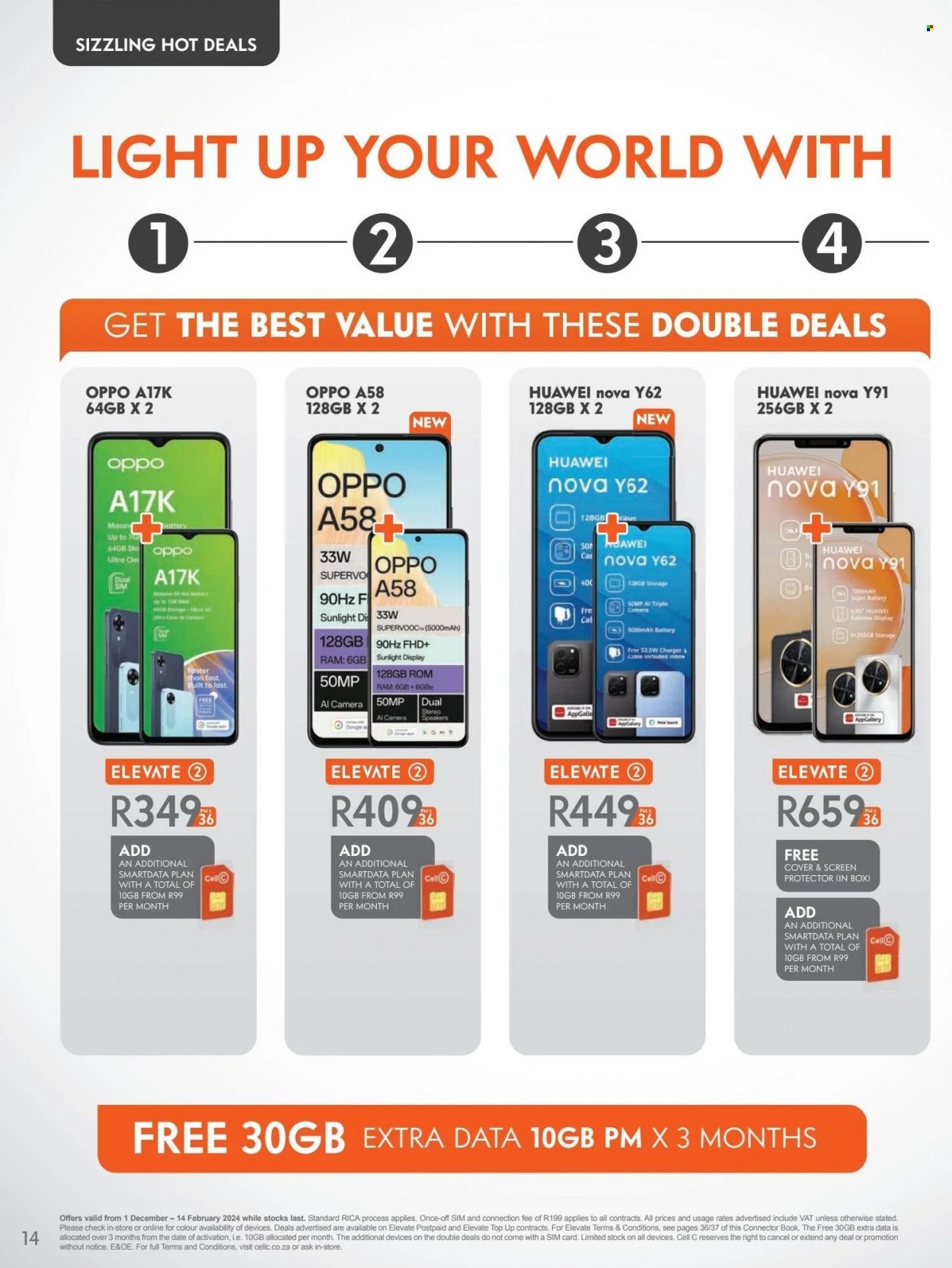 Cell C specials - 01/12/2023 - 14/02/2024. Page 14
