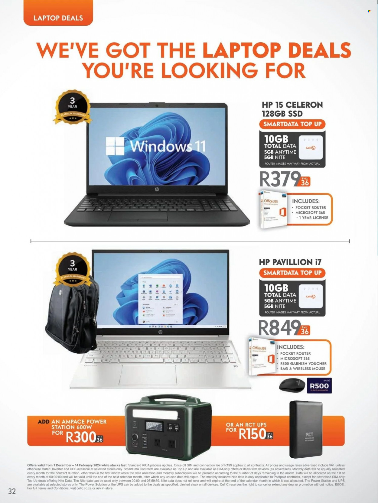 Cell C specials - 01/12/2023 - 14/02/2024. Page 32