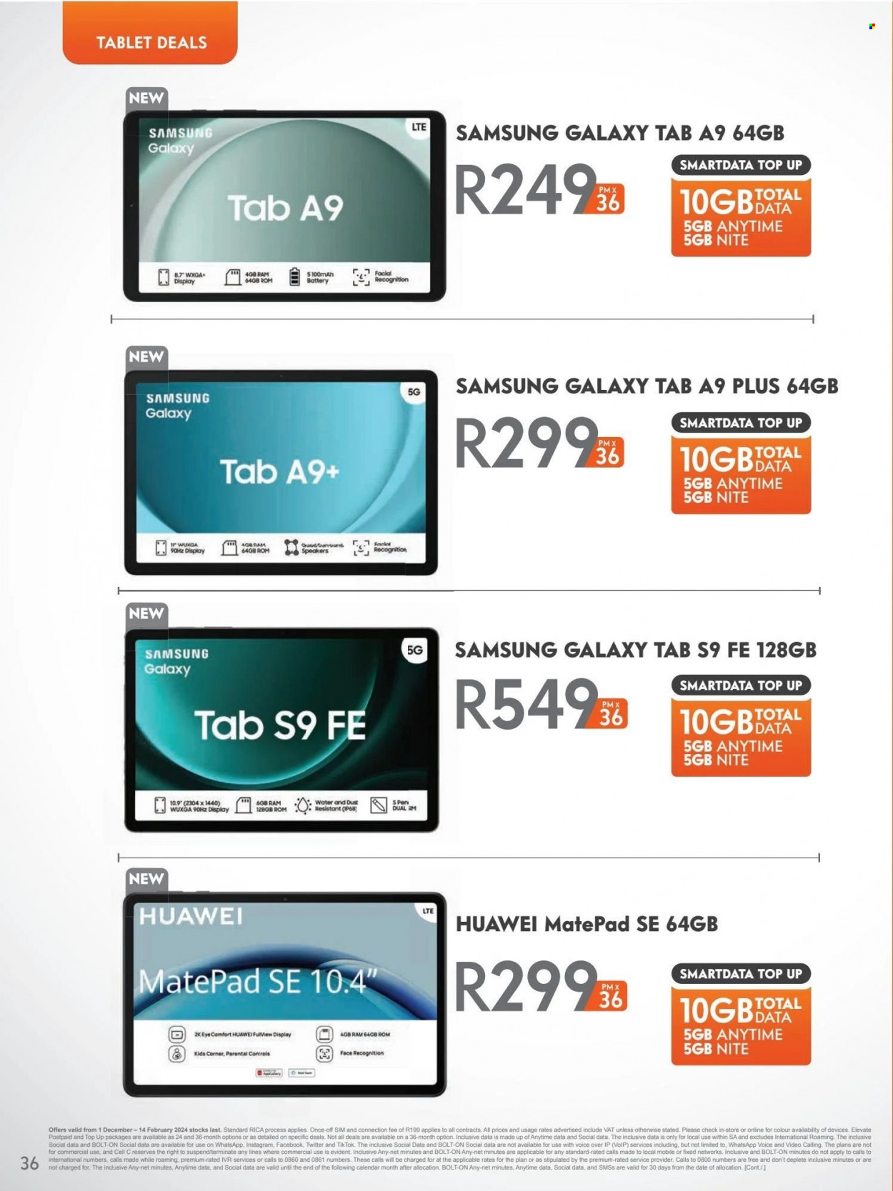 Cell C specials - 01/12/2023 - 14/02/2024. Page 36