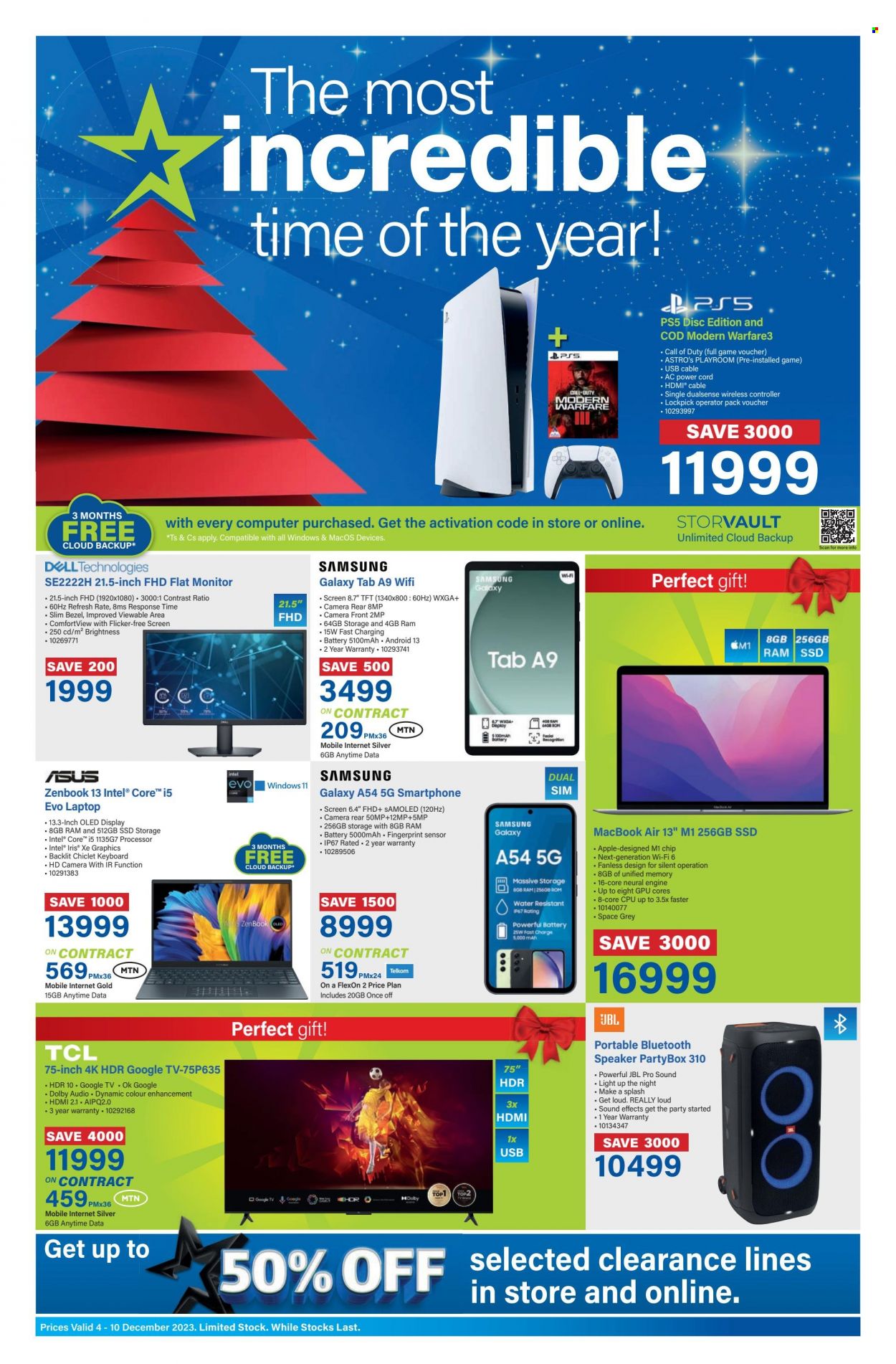 Incredible Connection specials - 04/12/2023 - 10/12/2023. Page 1
