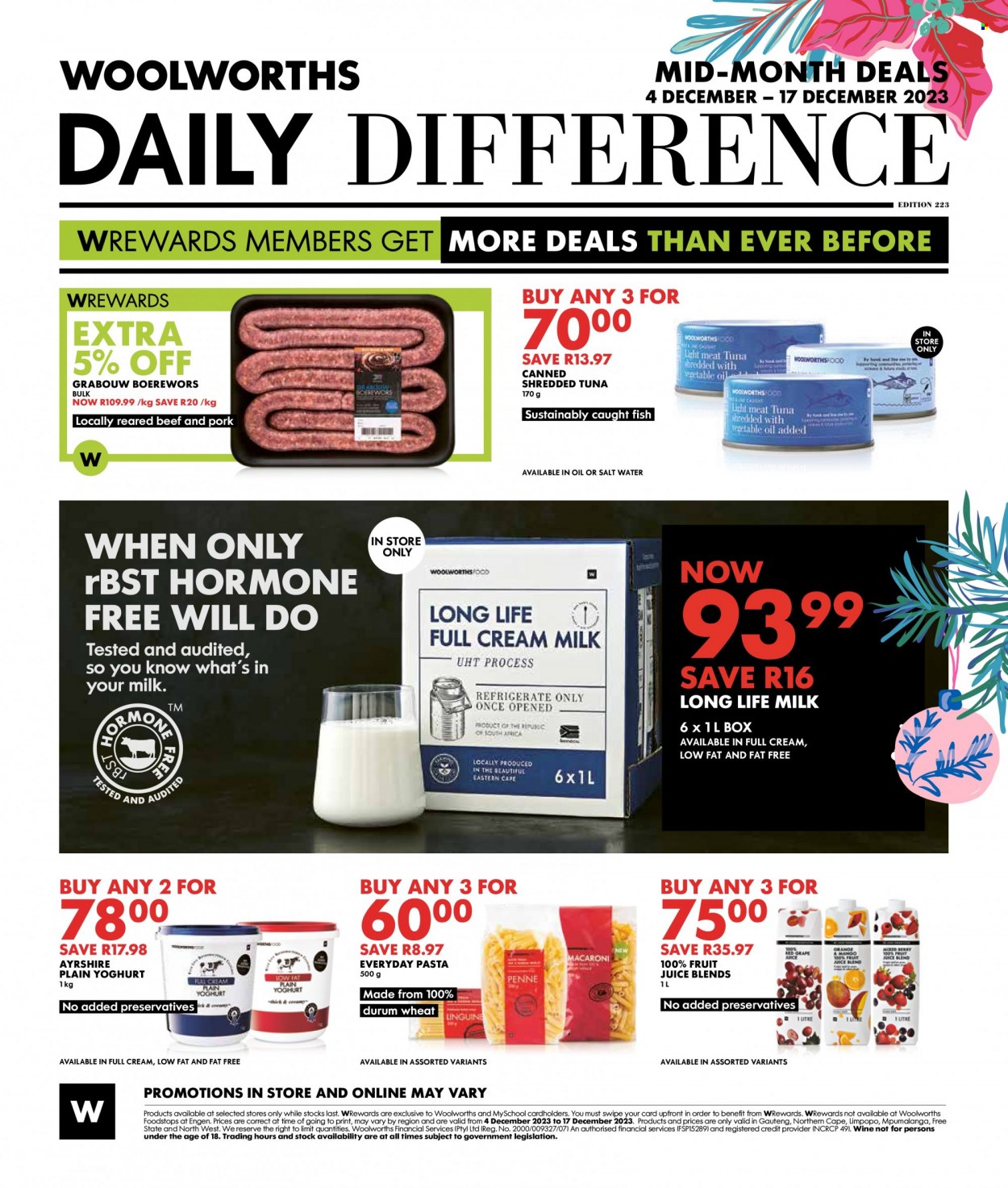 Woolworths specials - 04/12/2023 - 17/12/2023. Page 8