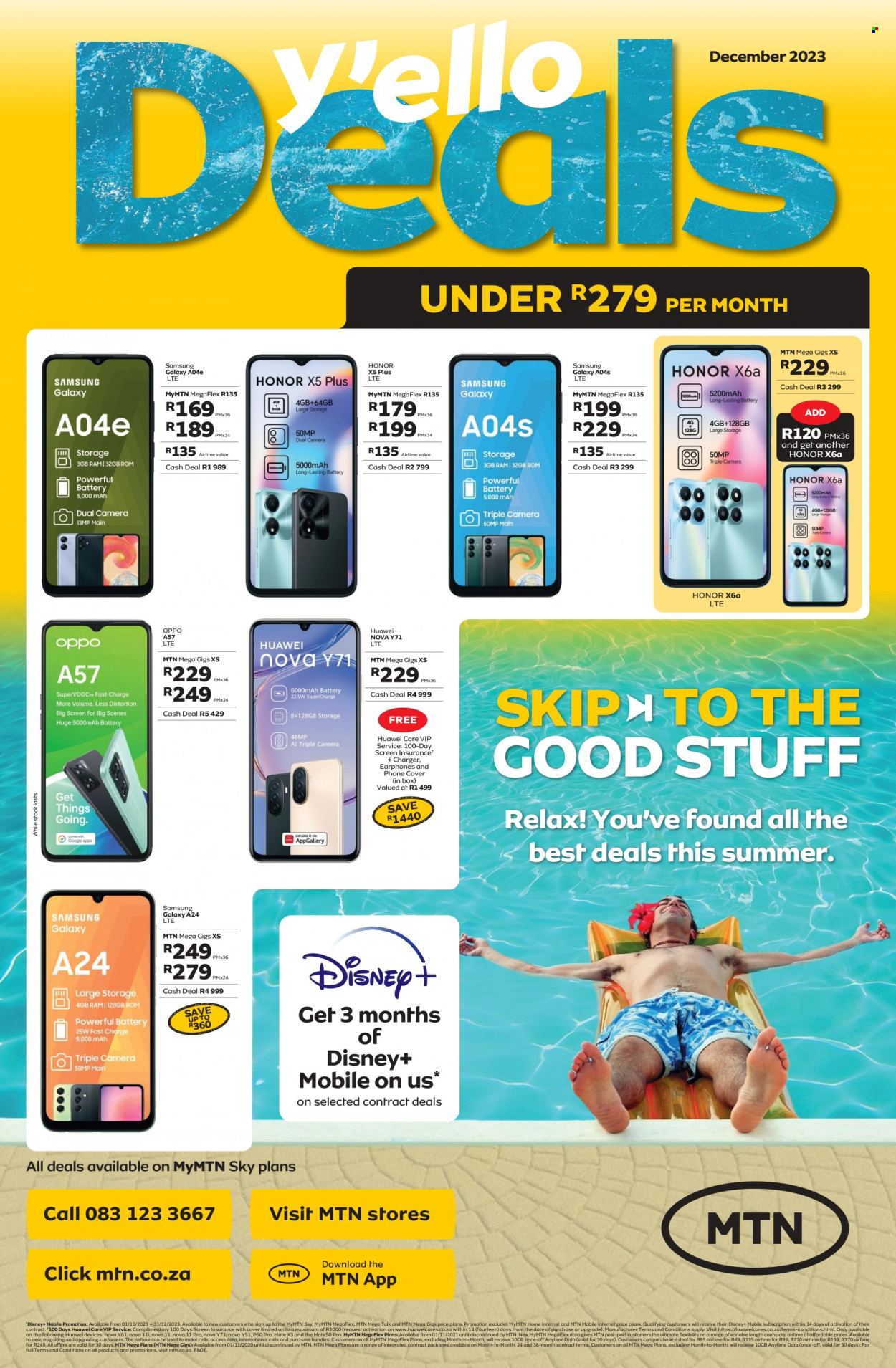 MTN specials - 01/12/2023 - 31/12/2023. Page 1
