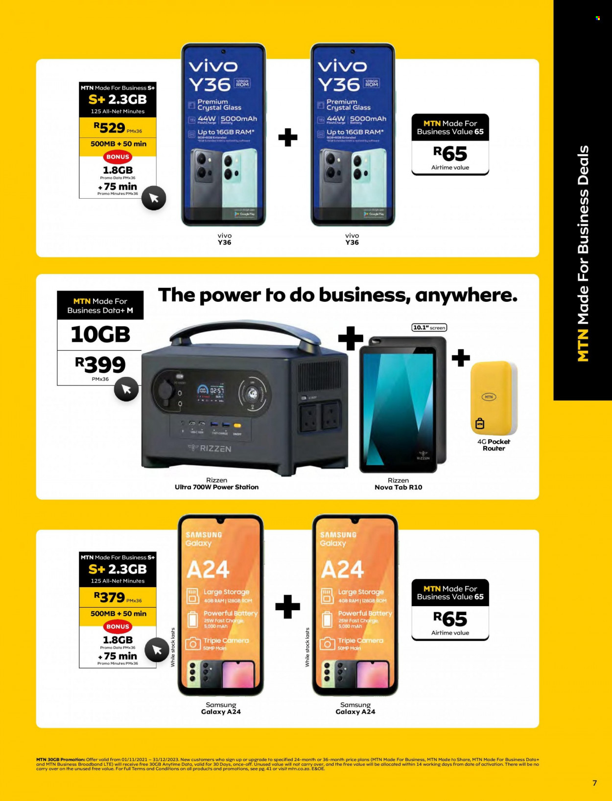 MTN specials - 01/12/2023 - 31/12/2023. Page 7