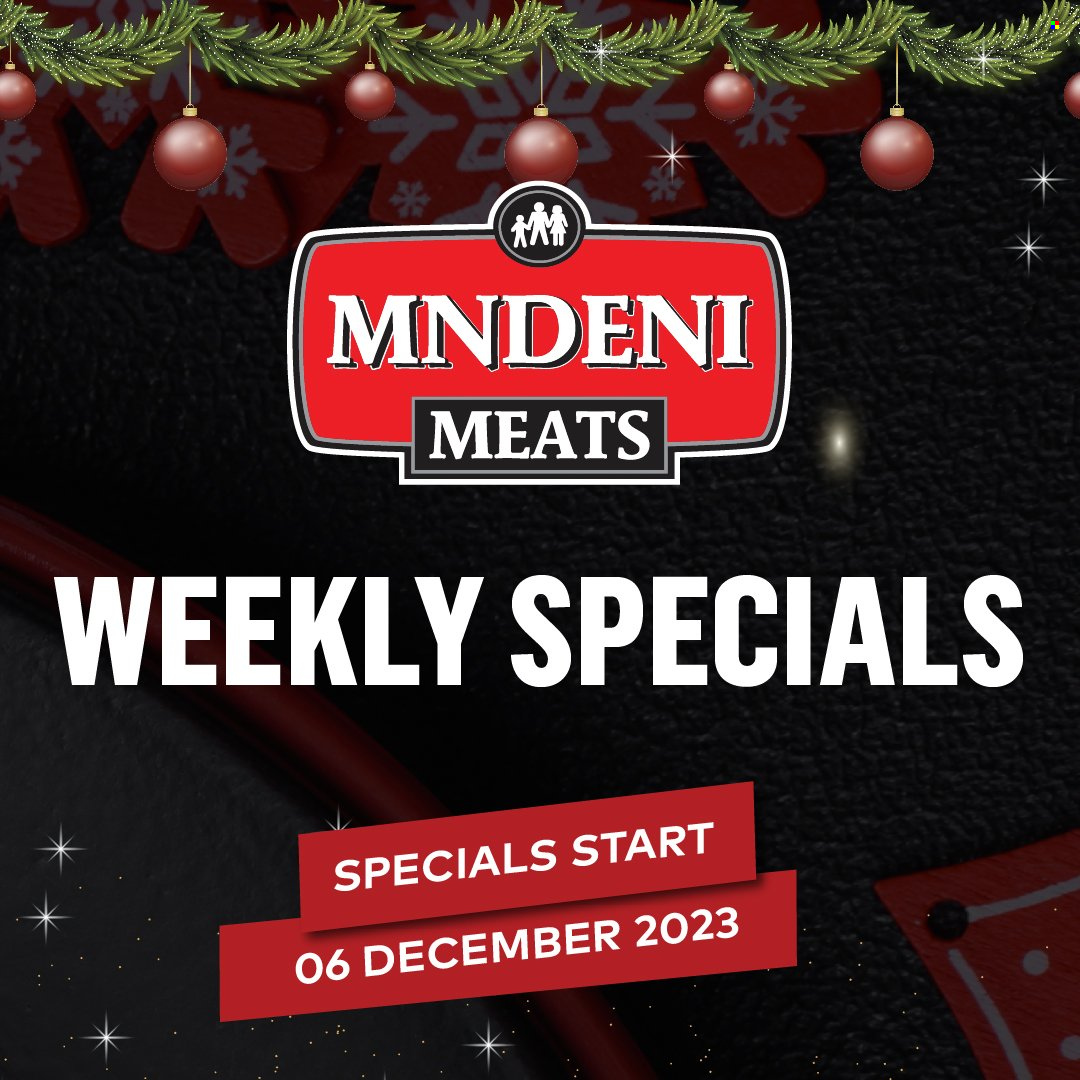 Mndeni Meats specials. Page 1