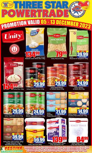 Three Star Cash and Carry catalogue  - 05/12/2023 - 13/12/2023.