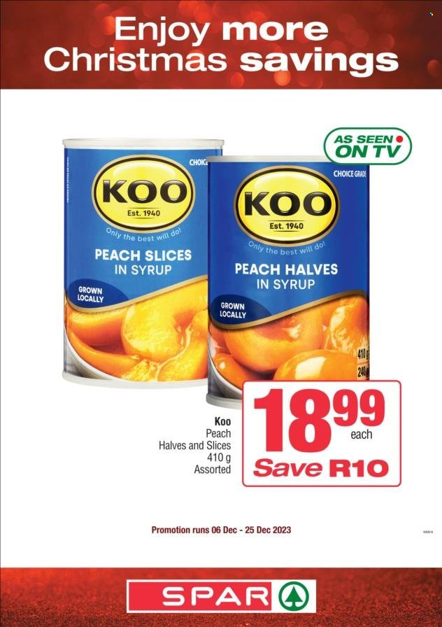 SPAR specials - 06/12/2023 - 25/12/2023. Page 7