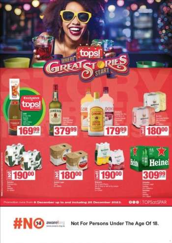 TOPS at SPAR catalogue  - 06/12/2023 - 25/12/2023.