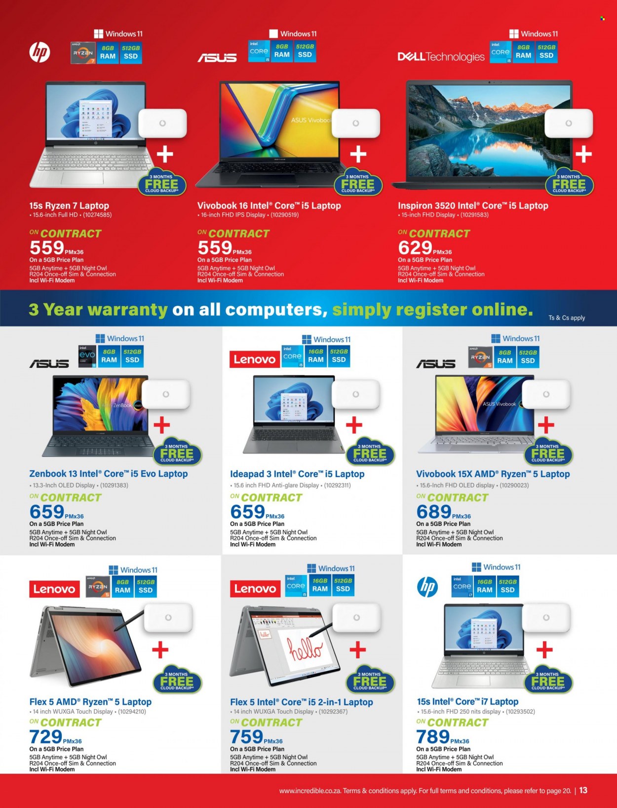 Incredible Connection specials - 07/12/2023 - 06/02/2024. Page 13