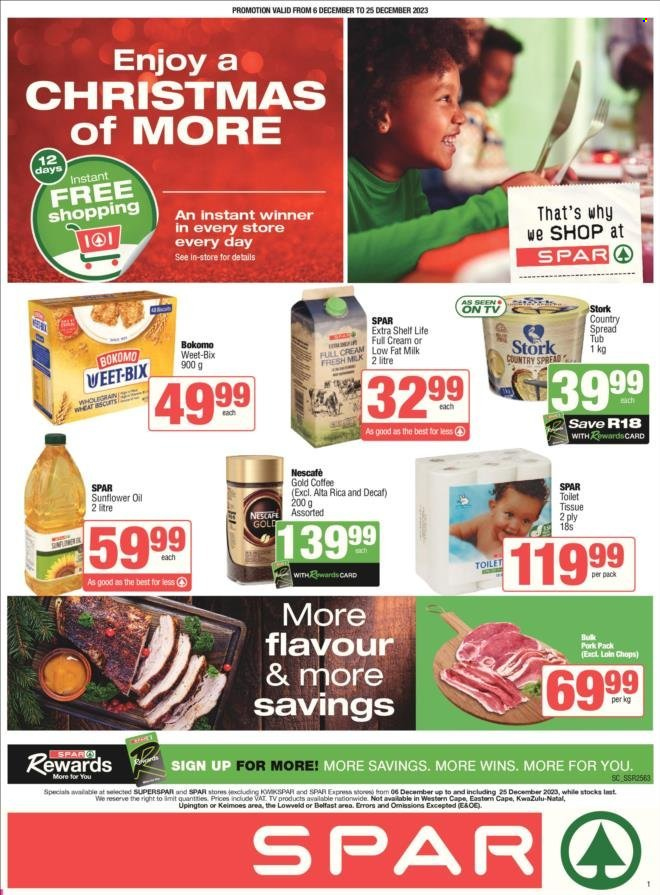 SPAR specials - 06/12/2023 - 25/12/2023. Page 1
