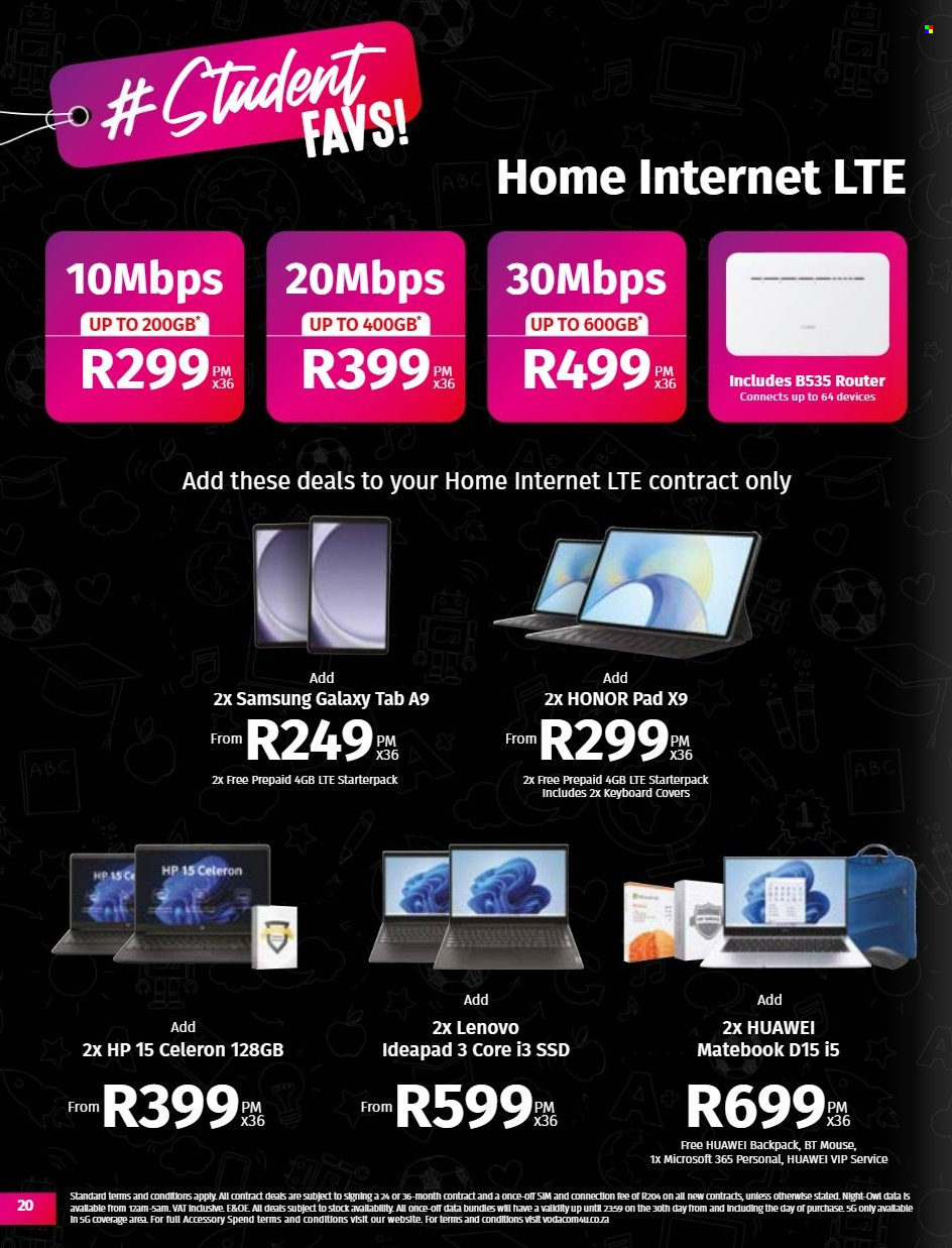 Vodacom specials - 07/12/2023 - 07/01/2024. Page 20