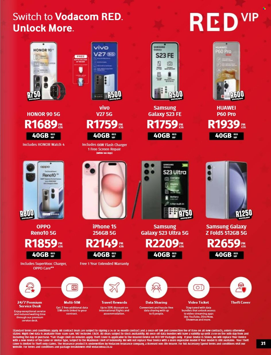 Vodacom specials - 07/12/2023 - 07/01/2024. Page 31