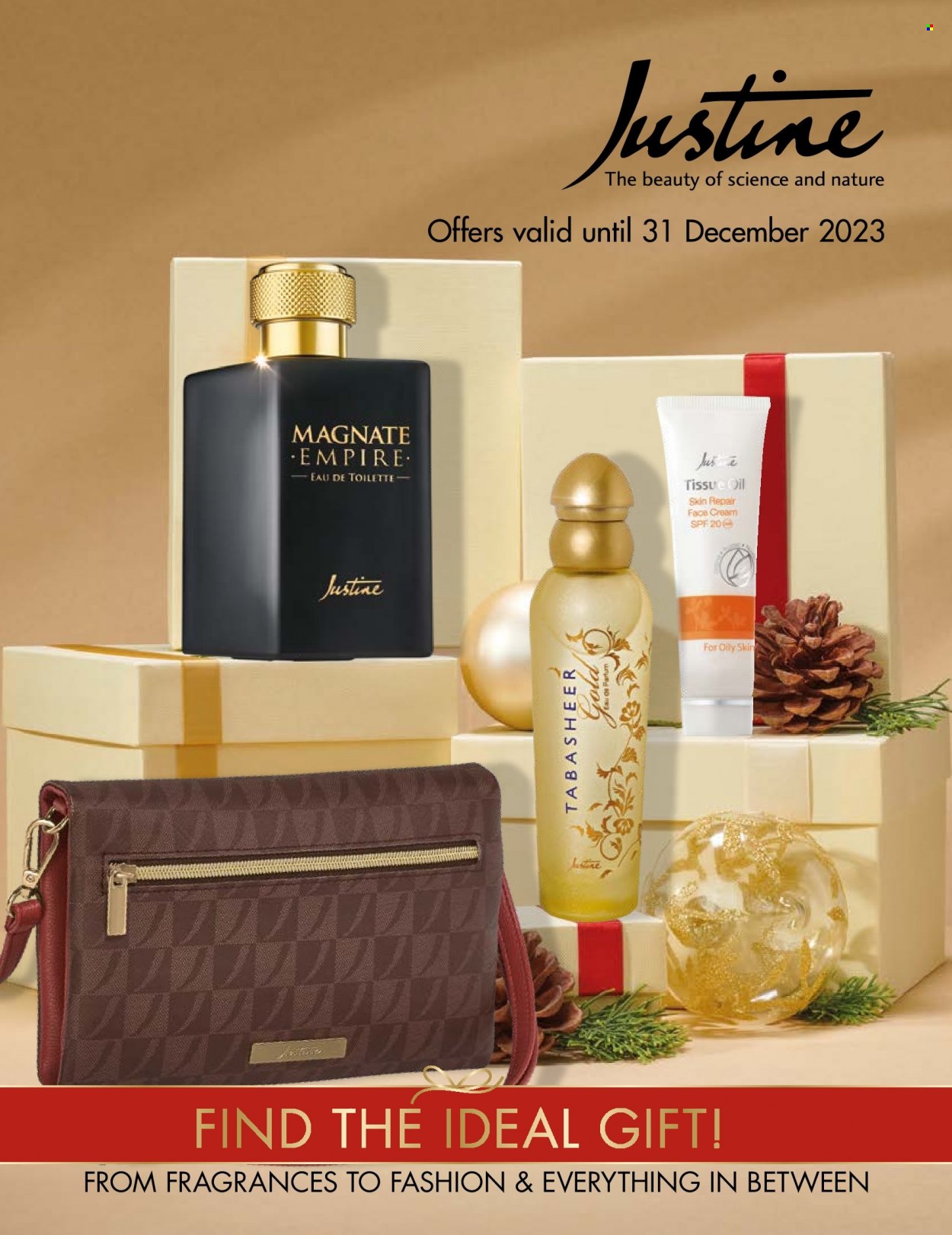 Justine specials - 07/12/2023 - 31/12/2023. Page 1