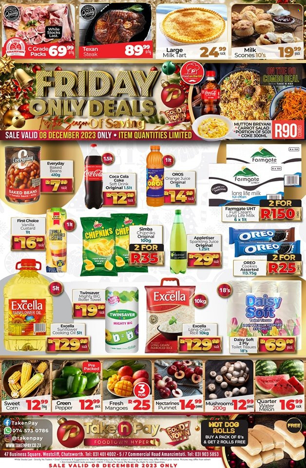 Take n Pay specials - 08/12/2023 - 08/12/2023. Page 1