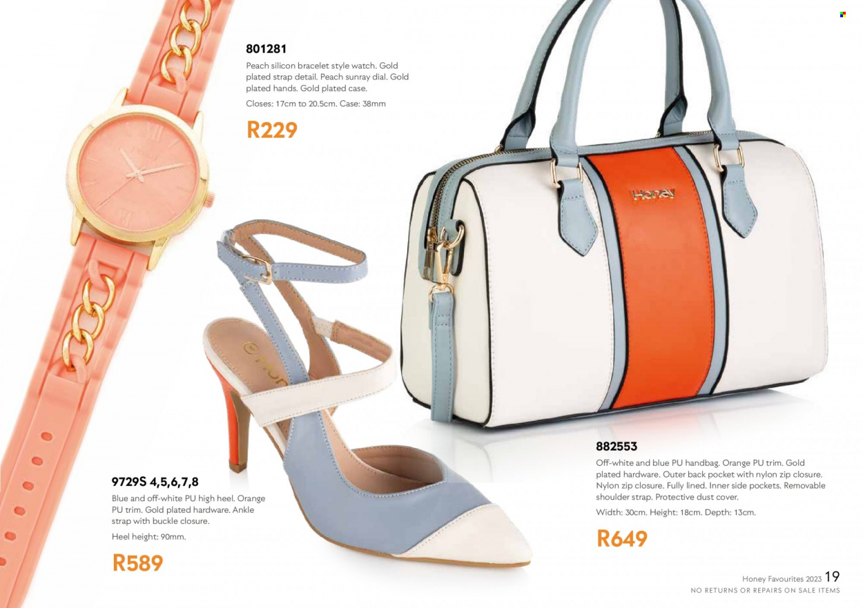 Honey specials. Page 21