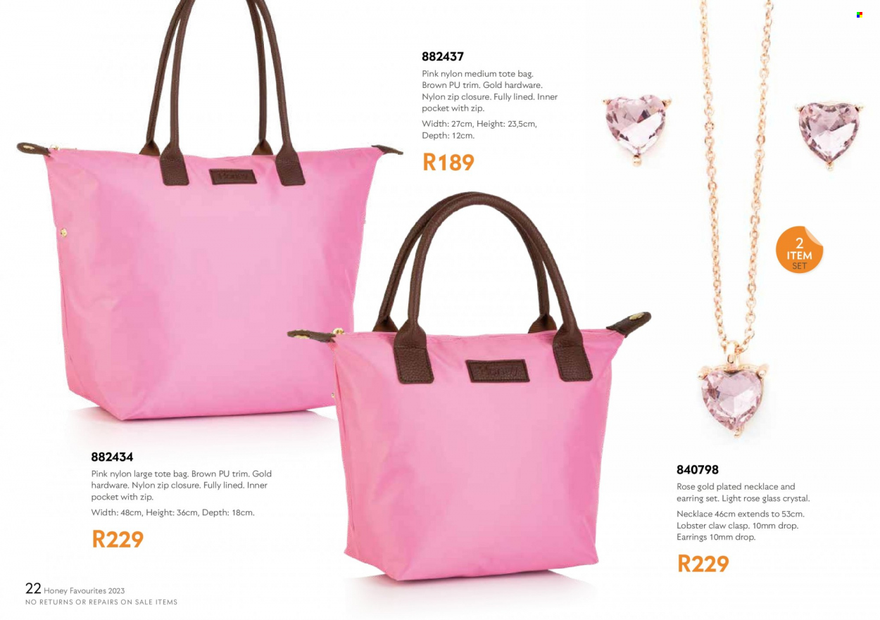 Honey specials. Page 24