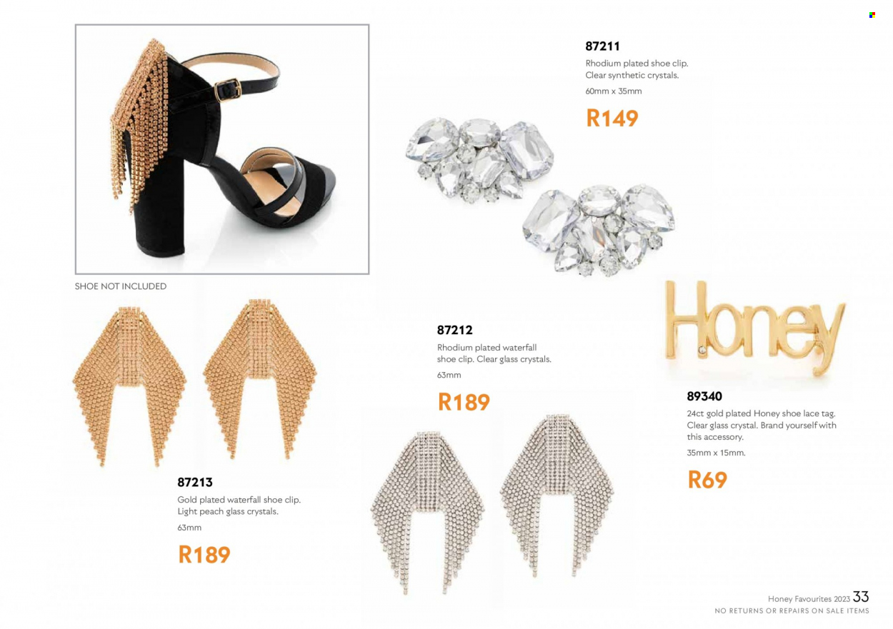 Honey specials. Page 35