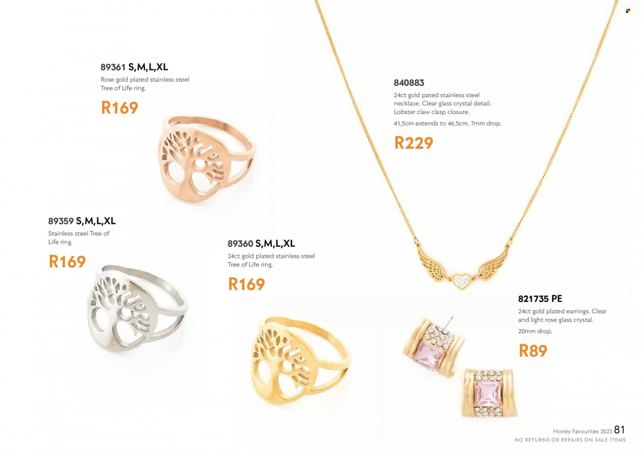 Honey specials. Page 83