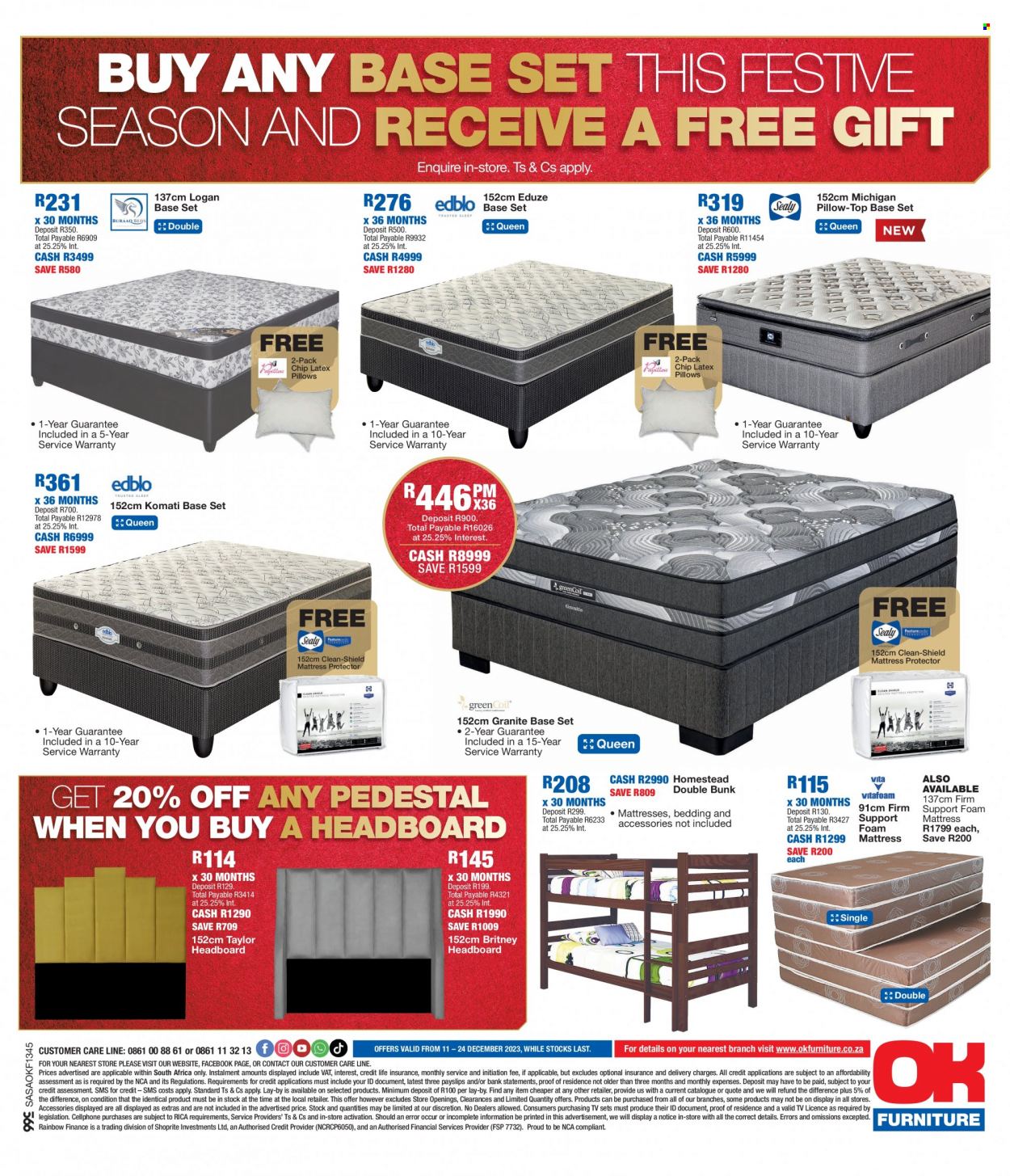 OK Furniture specials - 11/12/2023 - 24/12/2023. Page 8
