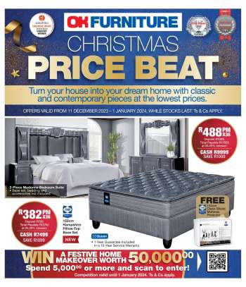 OK Furniture catalogue  - 11/12/2023 - 01/01/2024.