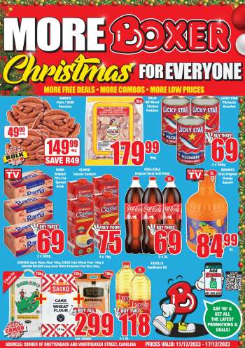 Boxer catalogue  - 11/12/2023 - 17/12/2023.
