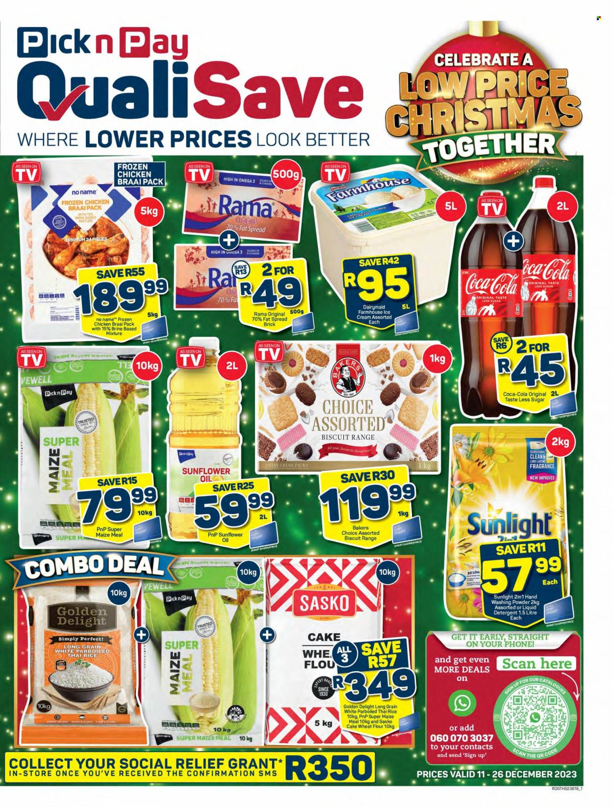Pick n Pay QualiSave specials - 11/12/2023 - 26/12/2023. Page 1