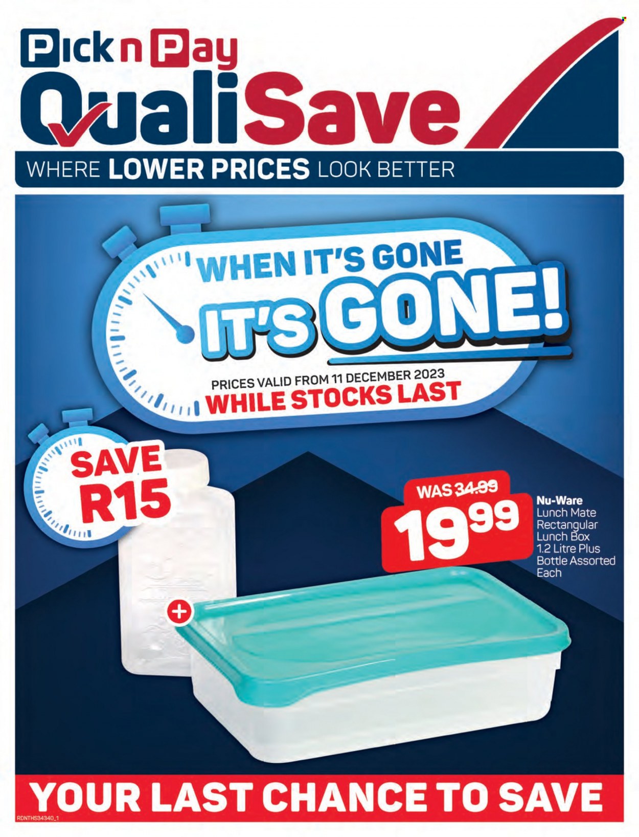 Pick n Pay specials - 11/12/2023 - 24/12/2023. Page 1