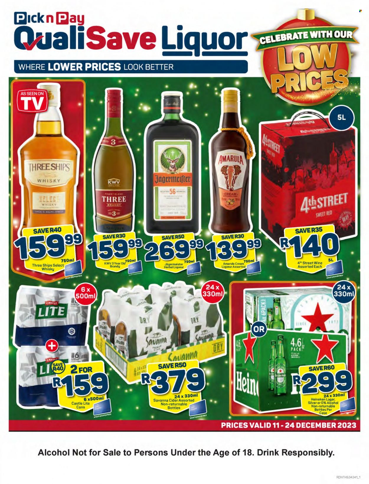 Pick n Pay specials - 11/12/2023 - 24/12/2023. Page 1