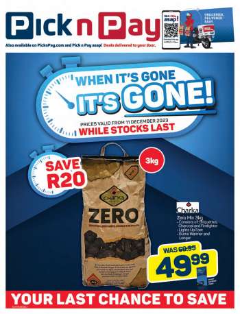 Pick n Pay Hypermarket catalogue  - 11/12/2023 - 24/12/2023.