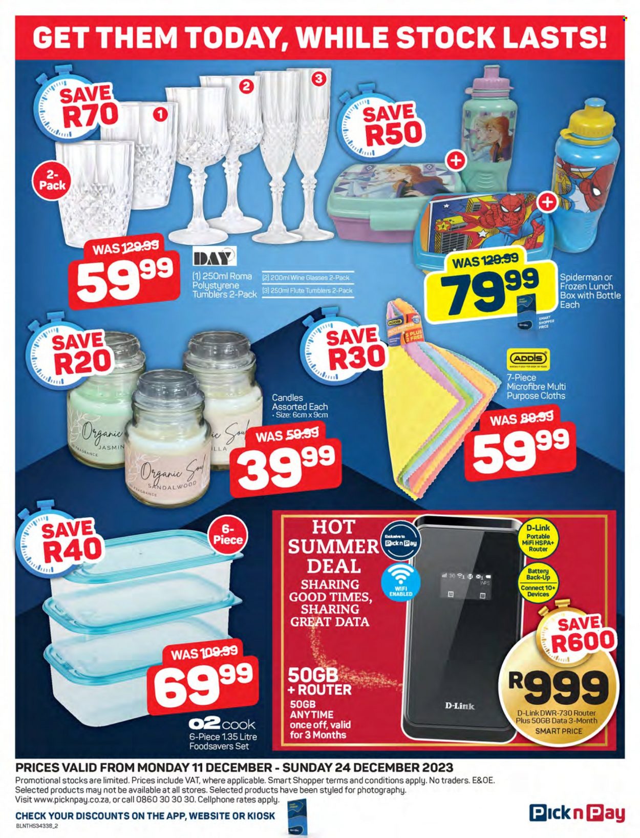Pick n Pay Hypermarket specials - 11/12/2023 - 24/12/2023. Page 2
