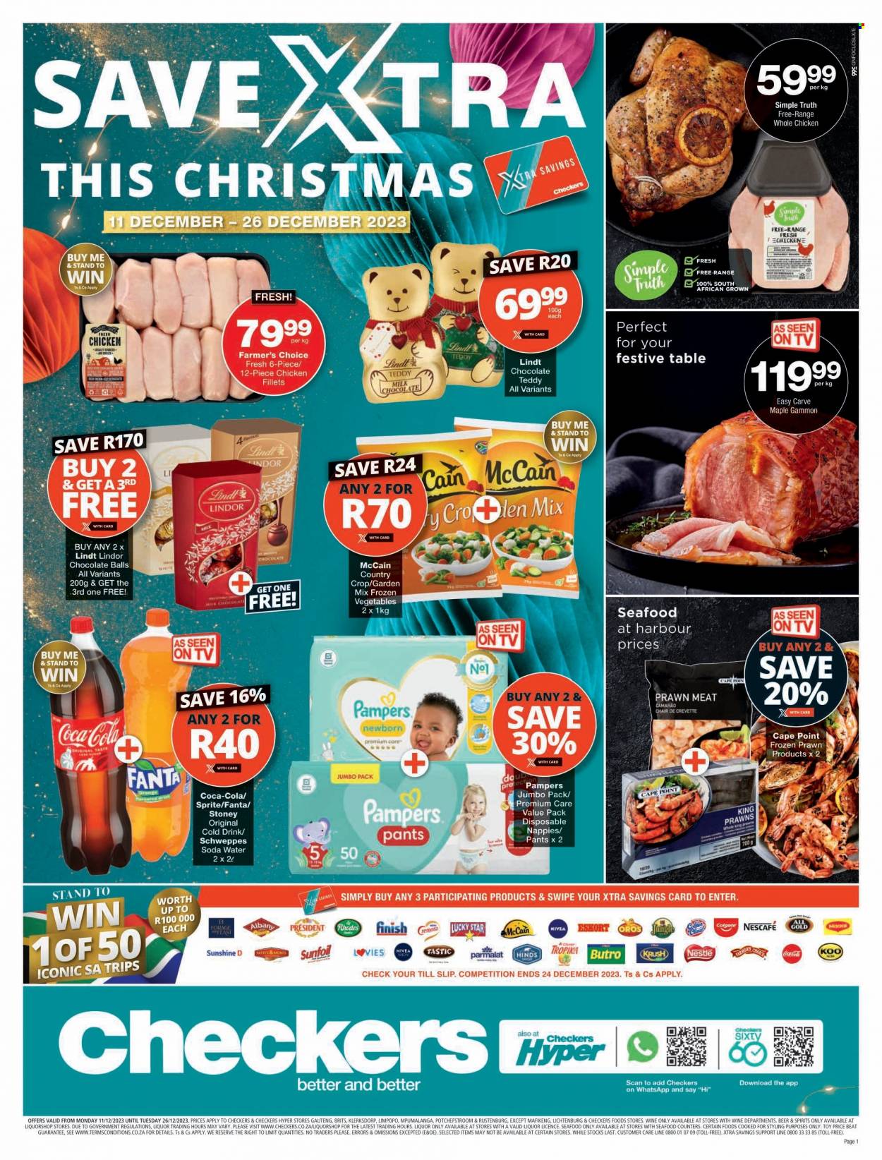 Checkers specials - 11/12/2023 - 26/12/2023. Page 1