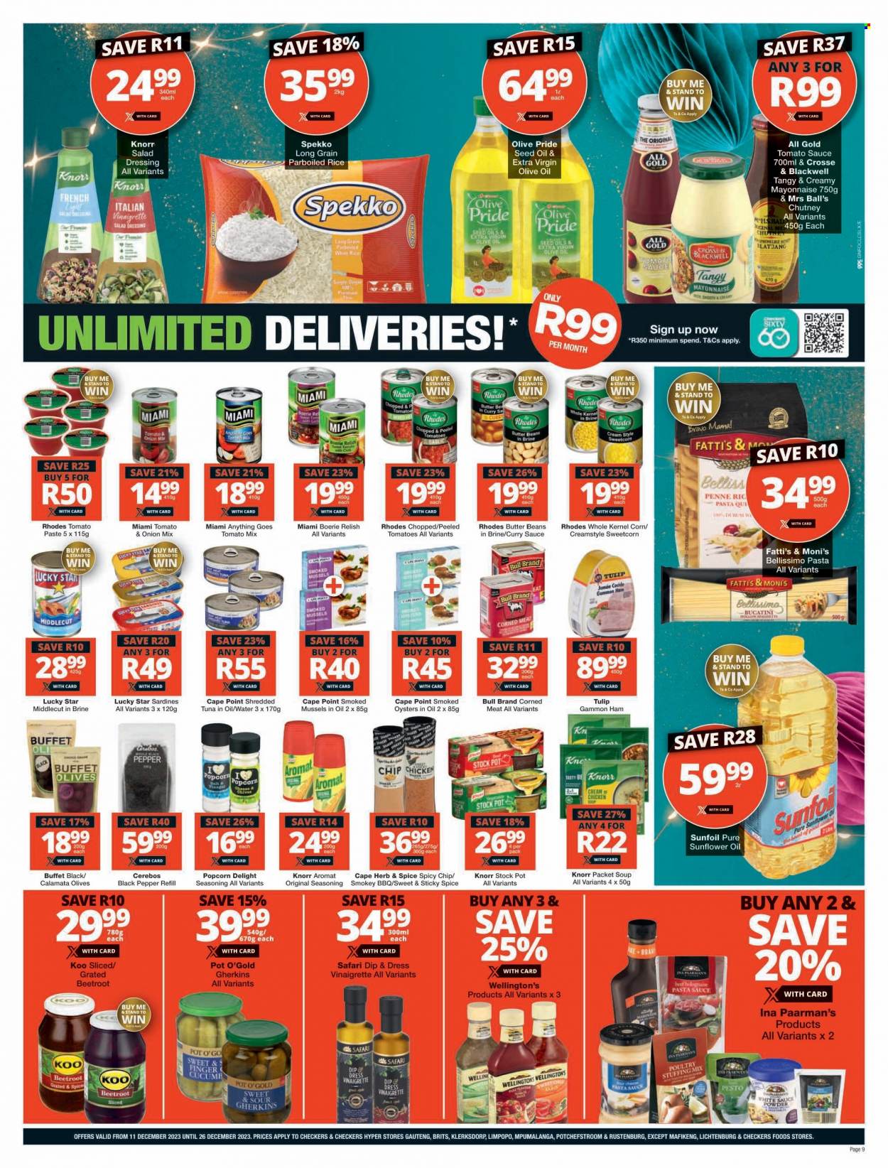Checkers specials - 11/12/2023 - 26/12/2023. Page 9