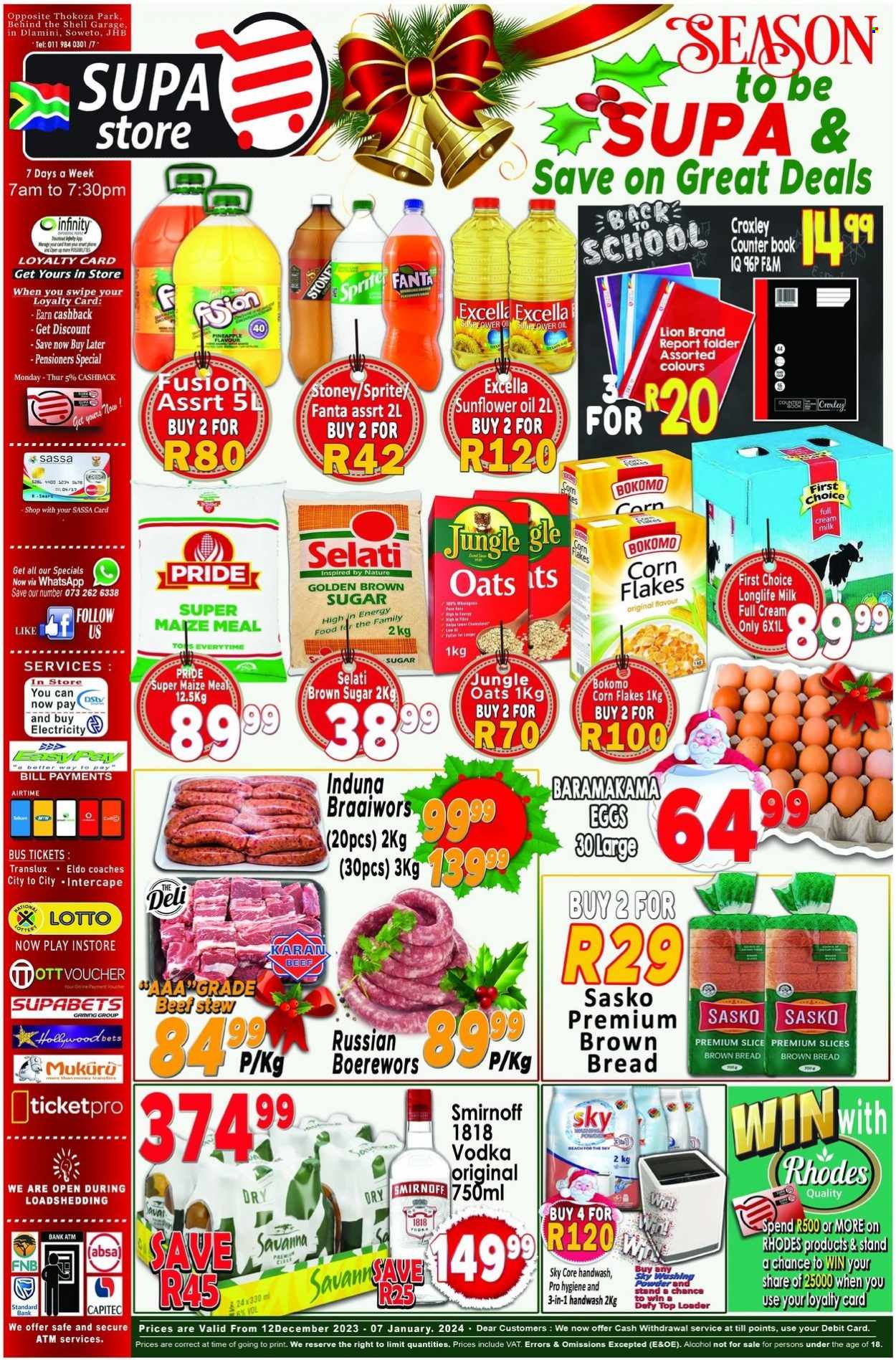 Supa Store specials - 12/12/2023 - 07/01/2024. Page 1