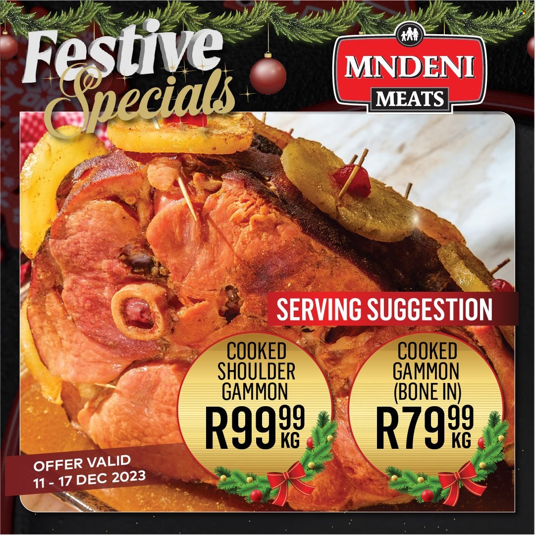 Mndeni Meats specials - 11/12/2023 - 17/12/2023. Page 2