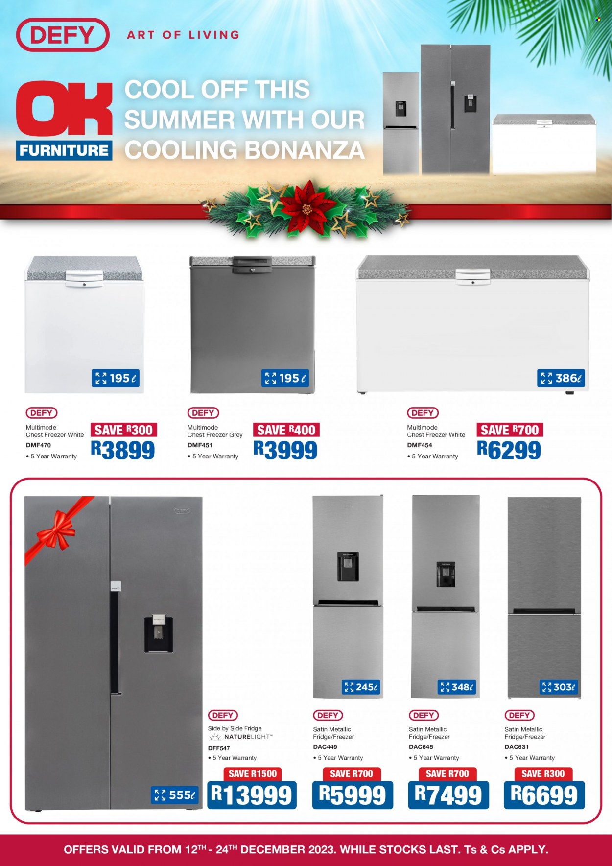 OK Furniture specials - 12/12/2023 - 24/12/2023. Page 1