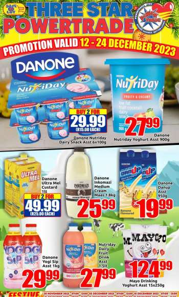 Three Star Cash and Carry catalogue  - 12/12/2023 - 24/12/2023.