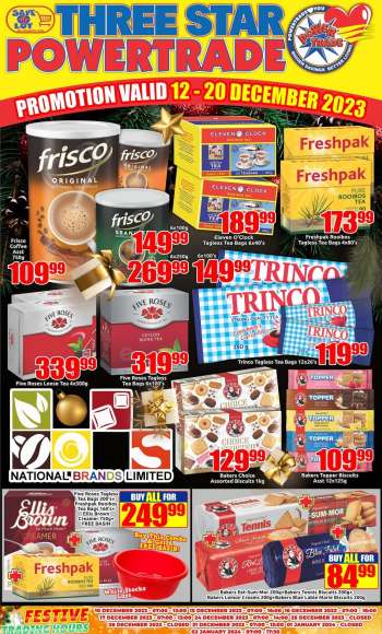 Three Star Cash and Carry catalogue  - 12/12/2023 - 20/12/2023.