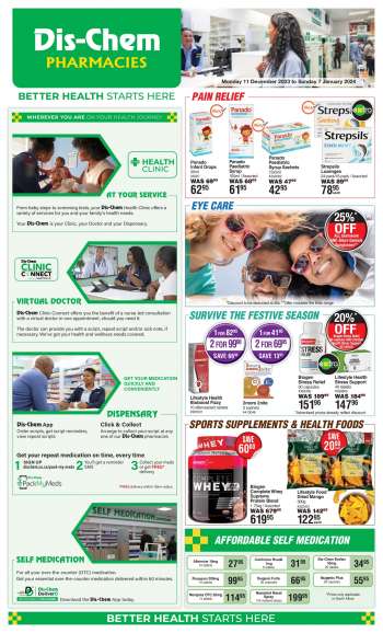 Dis-Chem catalogue  - 11/12/2023 - 07/01/2024.