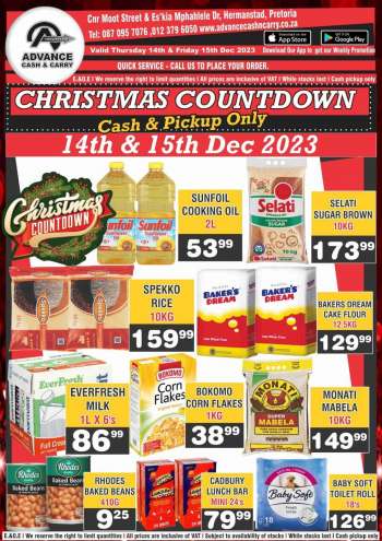 Advance Cash & Carry catalogue  - 14/12/2023 - 15/12/2023.