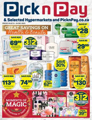 Pick n Pay catalogue  - 14/12/2023 - 24/12/2023.