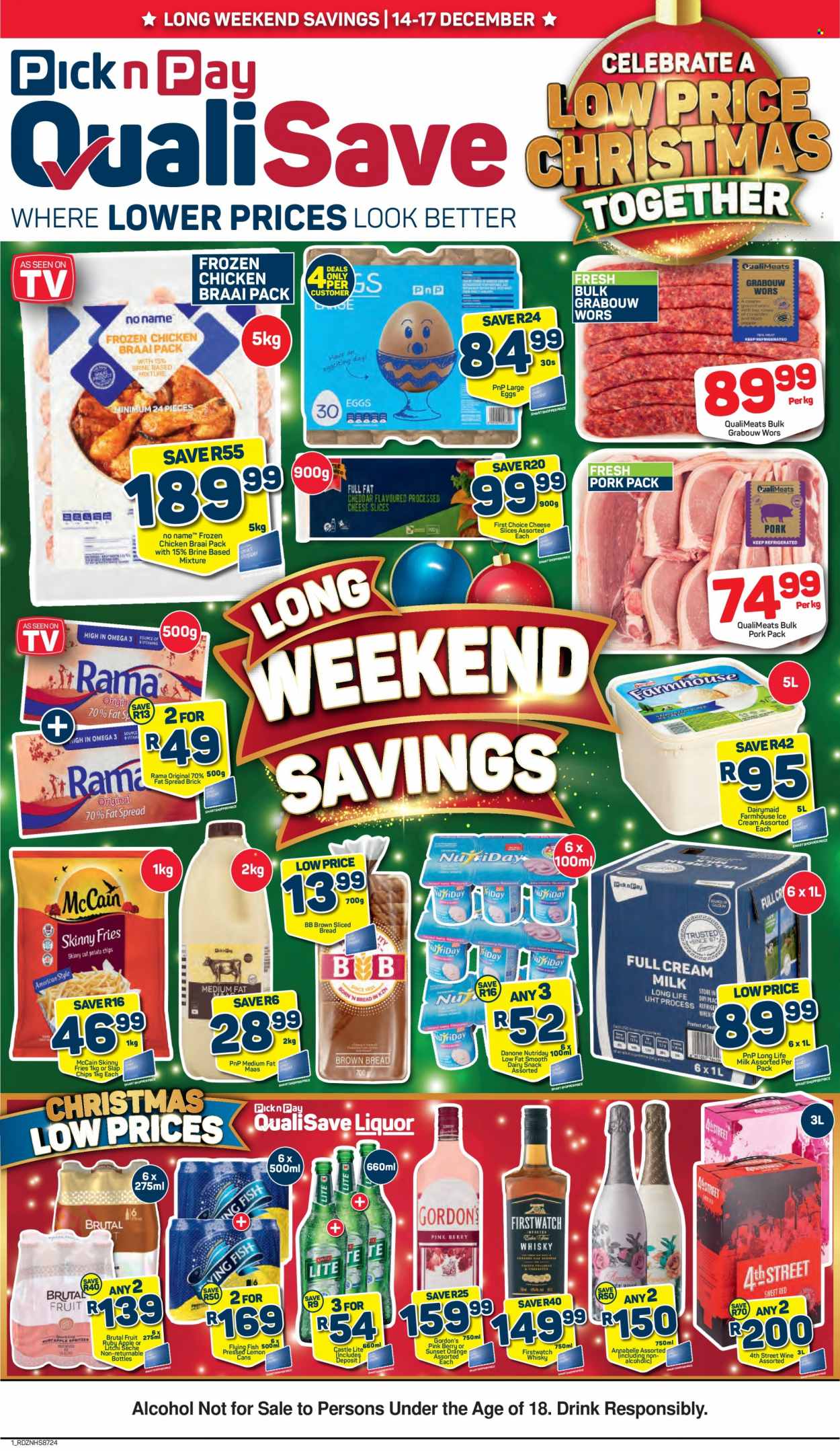 Pick n Pay QualiSave specials - 14/12/2023 - 17/12/2023. Page 1