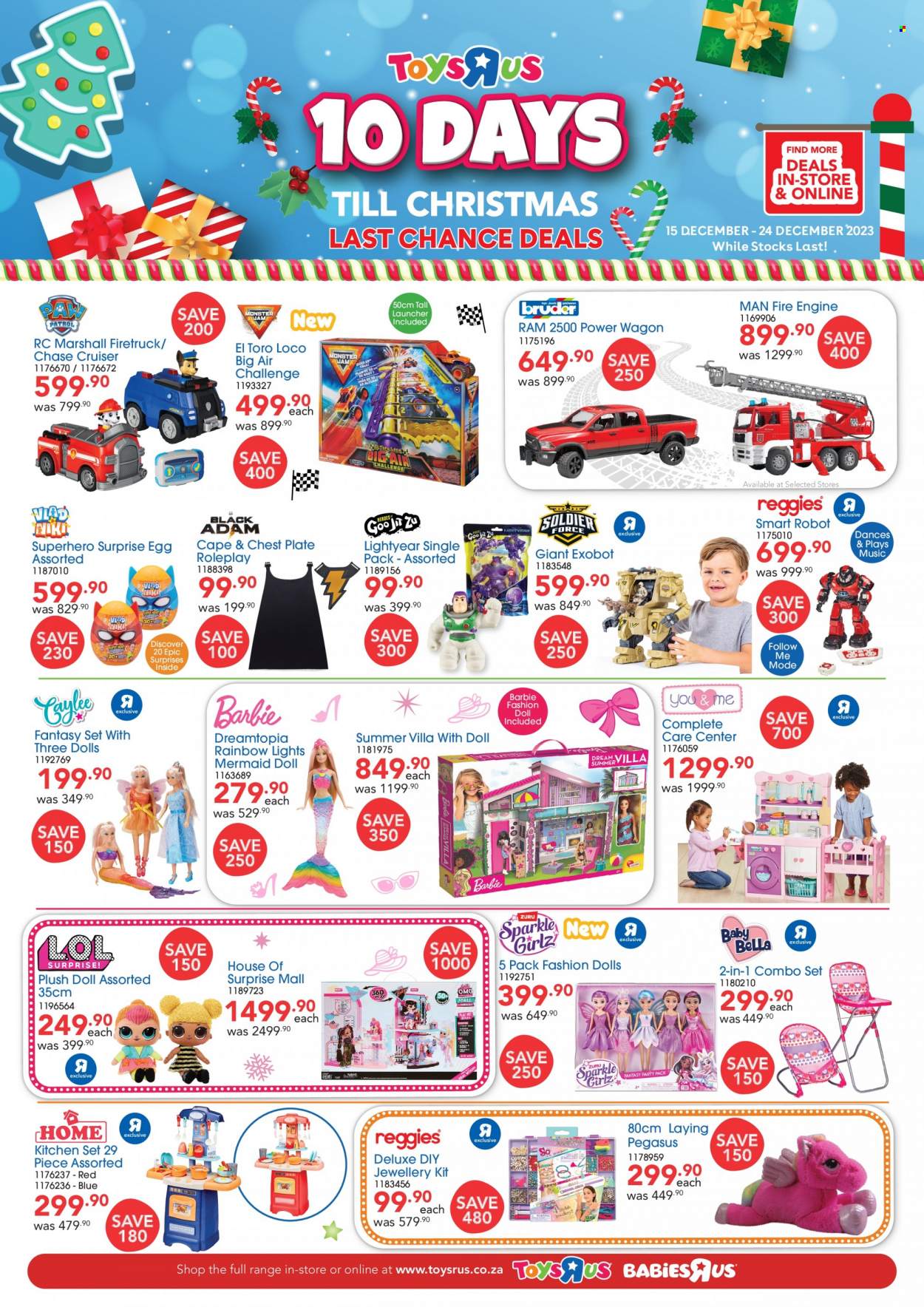 Toys R Us specials - 15/12/2023 - 24/12/2023. Page 1